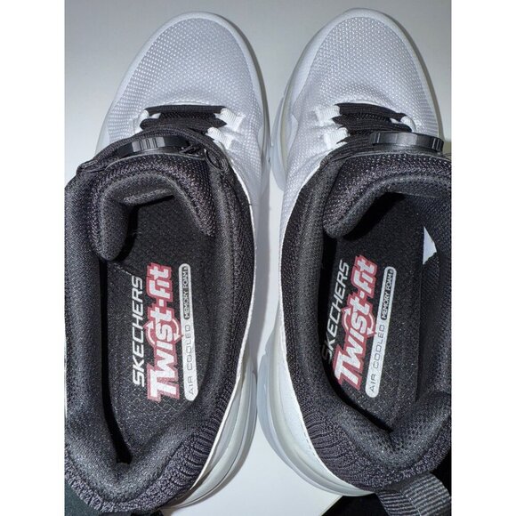 Skechers Twist Fit Men's Sneakers D'Lux Walker 2.0 White Training Shoes Size 7.5 - Picture 10 of 12